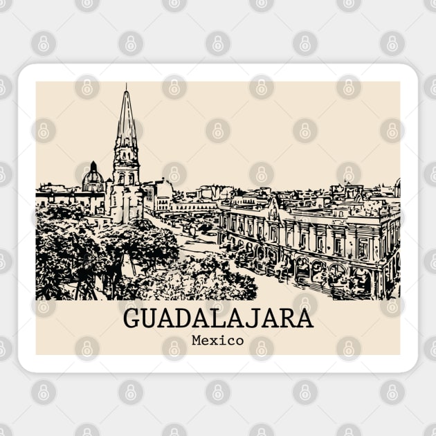 Guadalajara - Mexico Magnet by Lakeric